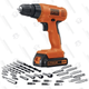 Black & Decker 20V MAX Cordless Drill Set | $49 | Amazon